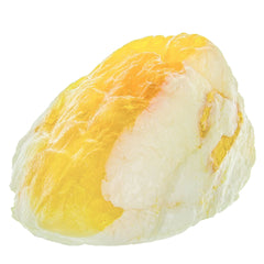 citrine 2 lb GeoBoulder  (white grapefruit açaí) - Kobochon